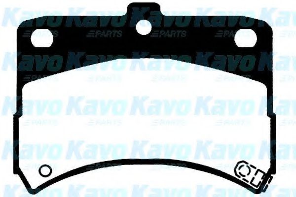 BP-1513 KAVO+PARTS Brake System Brake Pad Set, disc brake