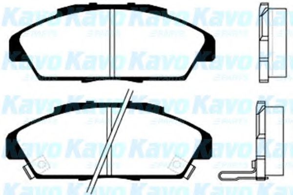 BP-2015 KAVO+PARTS Brake Pad Set, disc brake
