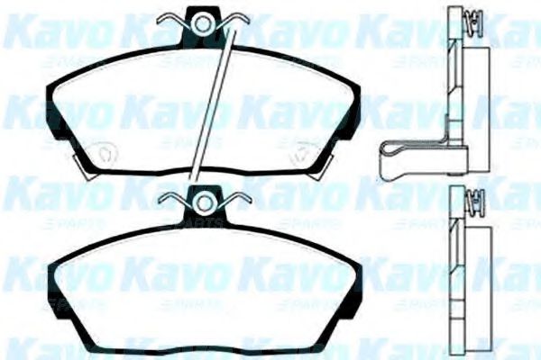 BP-2025 KAVO+PARTS Brake Pad Set, disc brake