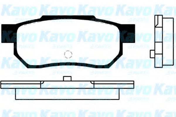 BP-2028 KAVO+PARTS Brake Pad Set, disc brake
