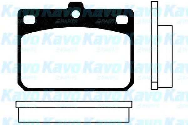 BP-3000 KAVO+PARTS Brake Pad Set, disc brake