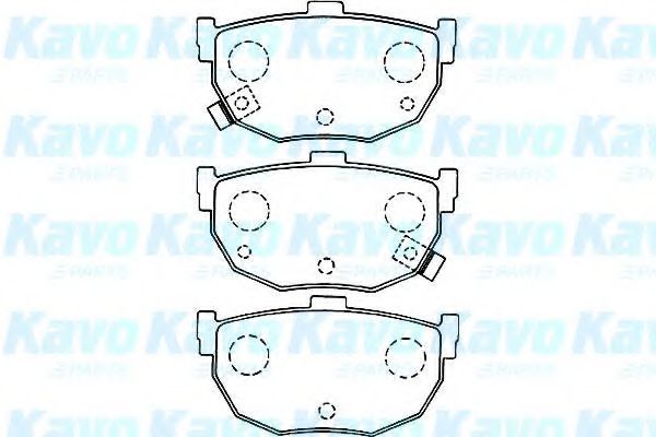 BP-3017 KAVO+PARTS Brake System Brake Pad Set, disc brake