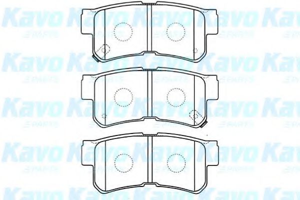 BP-3019 KAVO+PARTS Brake Pad Set, disc brake