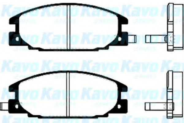 BP-3500 KAVO+PARTS Brake Pad Set, disc brake