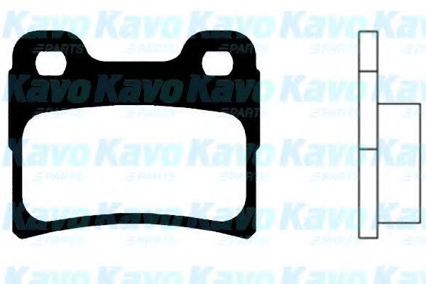 BP-4004 KAVO+PARTS Brake Pad Set, disc brake