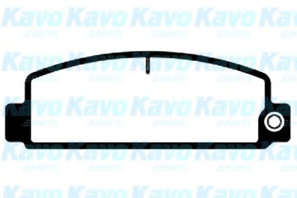 BP-4504 KAVO+PARTS Brake Pad Set, disc brake