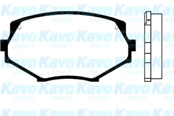 BP-4521 KAVO+PARTS Brake Pad Set, disc brake