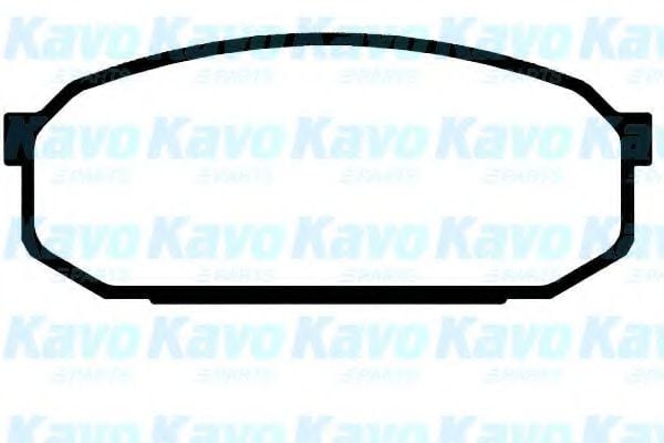 BP-4522 KAVO+PARTS Brake System Brake Pad Set, disc brake