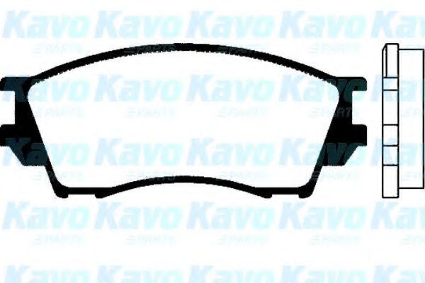 BP-4523 KAVO+PARTS Brake Pad Set, disc brake