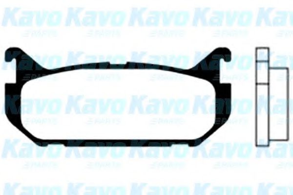 BP-4540 KAVO+PARTS Brake Pad Set, disc brake