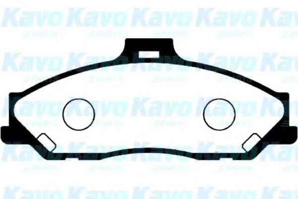 BP-4546 KAVO+PARTS Brake System Brake Pad Set, disc brake