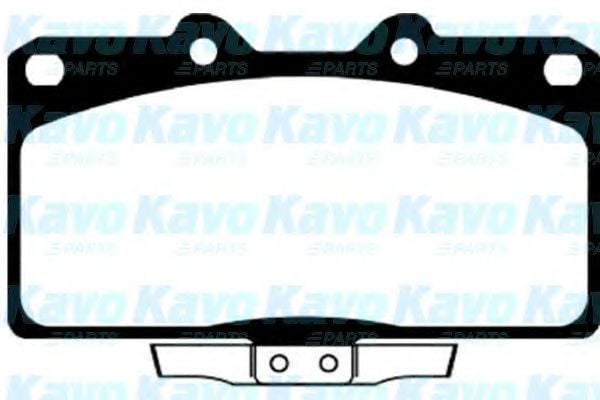BP-5517 KAVO+PARTS Brake Pad Set, disc brake