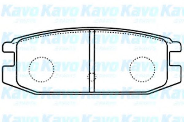 BP-5548 KAVO+PARTS Brake Pad Set, disc brake