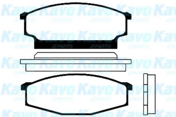 BP-6512 KAVO+PARTS Brake System Brake Pad Set, disc brake