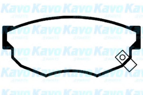 BP-6526 KAVO+PARTS Brake Pad Set, disc brake