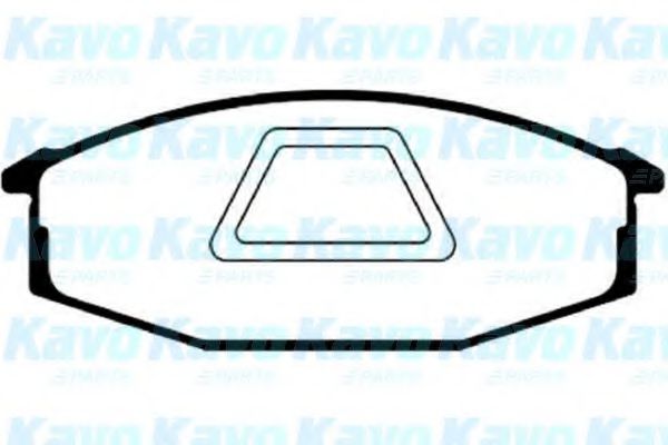 BP6534 KAVO PARTS Brake Pad Set, disc brake
