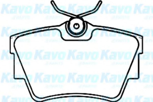BP-6580 KAVO+PARTS Brake Pad Set, disc brake
