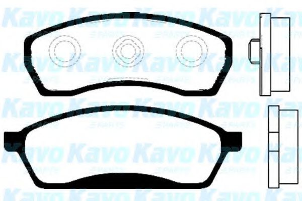 BP-8009 KAVO+PARTS Brake Pad Set, disc brake