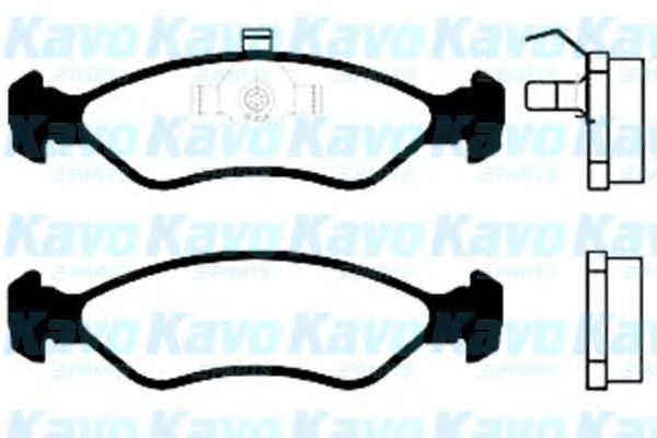 BP-8504 KAVO+PARTS Brake Pad Set, disc brake