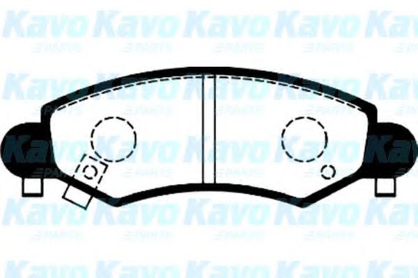 BP-8517 KAVO+PARTS Brake Pad Set, disc brake