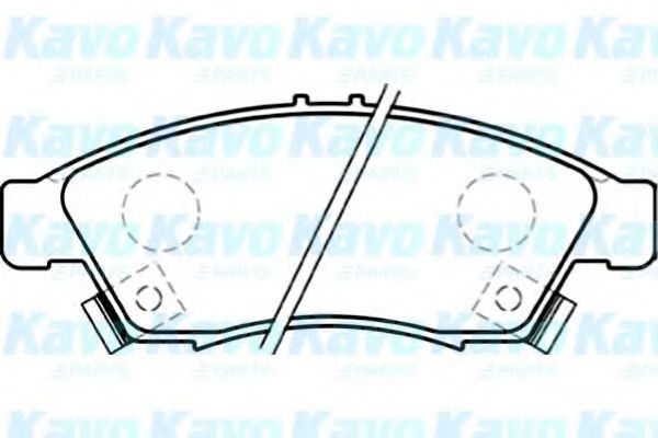 BP-8522 KAVO+PARTS Brake Pad Set, disc brake