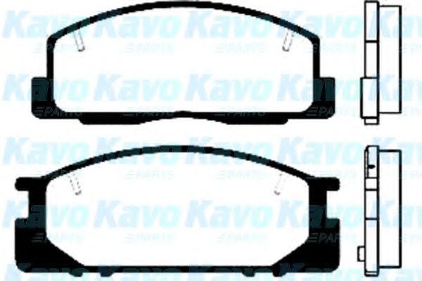 BP-9014 KAVO+PARTS Brake System Brake Pad Set, disc brake