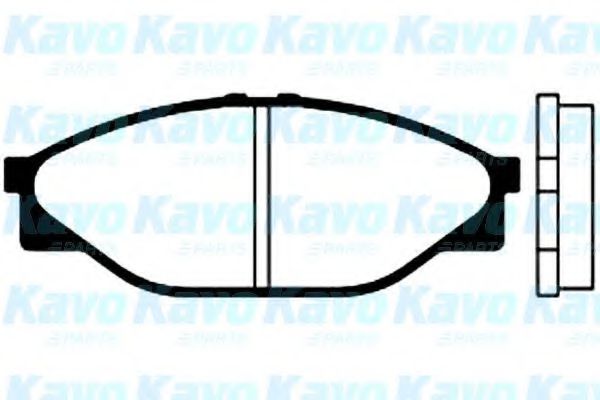 BP-9019 KAVO+PARTS Brake System Brake Pad Set, disc brake