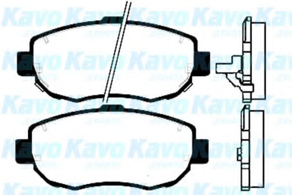 BP-9030 KAVO+PARTS Brake System Brake Pad Set, disc brake