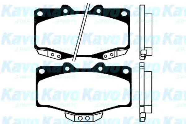 BP-9045 KAVO+PARTS Brake System Brake Pad Set, disc brake