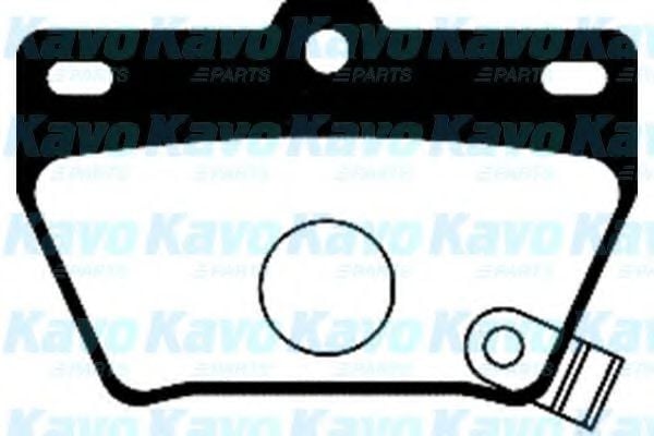 BP-9066 KAVO+PARTS Brake Pad Set, disc brake