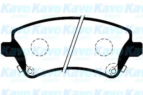 BP-9068 KAVO+PARTS Brake Pad Set, disc brake