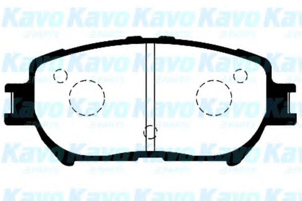 BP-9071 KAVO+PARTS Brake Pad Set, disc brake