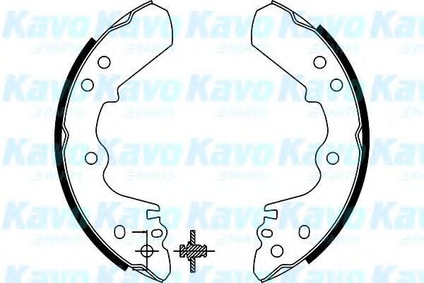 BS-3909 KAVO+PARTS Brake Disc