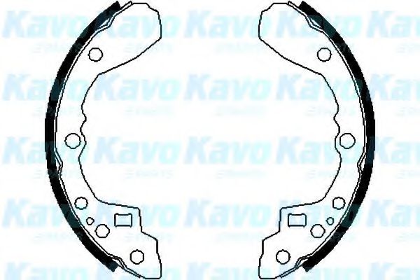 BS-4401 KAVO+PARTS Brake Disc