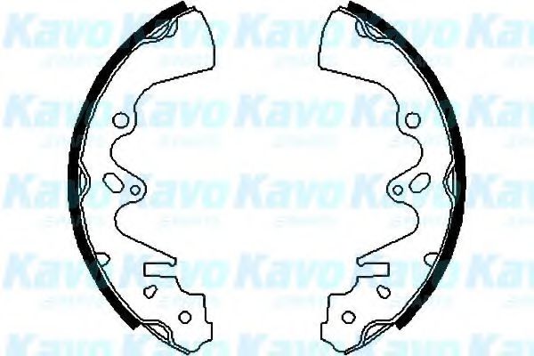 BS-5404 KAVO+PARTS Brake Disc