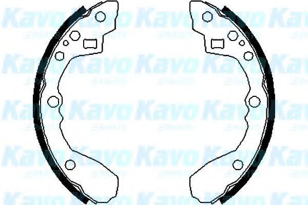 BS-5405 KAVO+PARTS Brake Disc