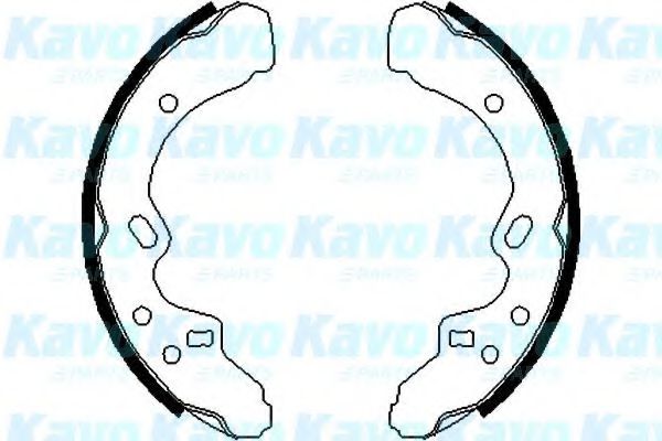 BS-5409 KAVO+PARTS Brake Disc