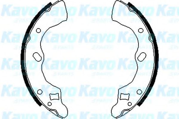 BS-5415 KAVO+PARTS Brake System Brake Disc