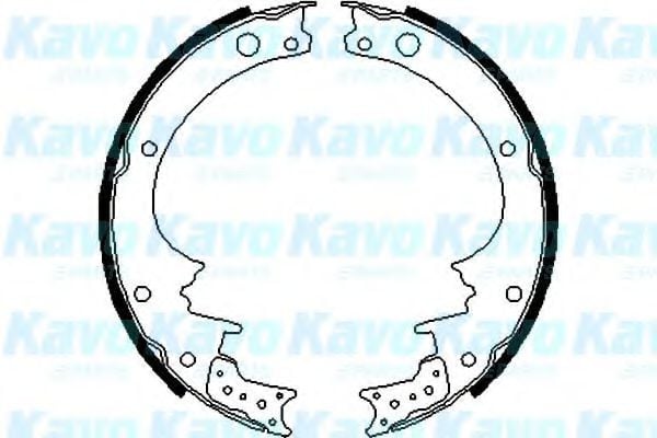 BS-7405 KAVO+PARTS Brake Disc
