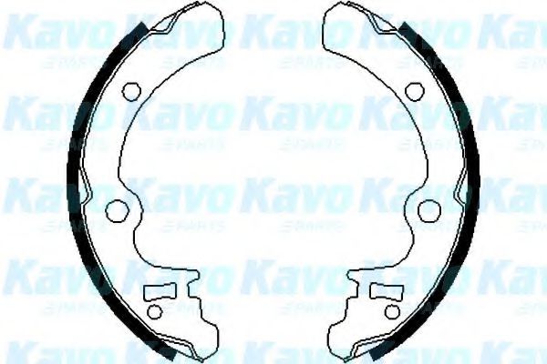 BS-8404 KAVO+PARTS Brake Disc