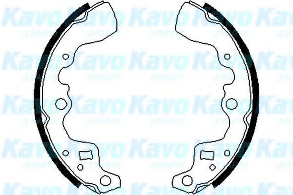 BS-8906 KAVO+PARTS Brake Disc