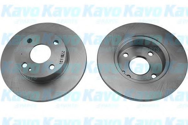 BR-4733 KAVO+PARTS Brake System Brake Disc