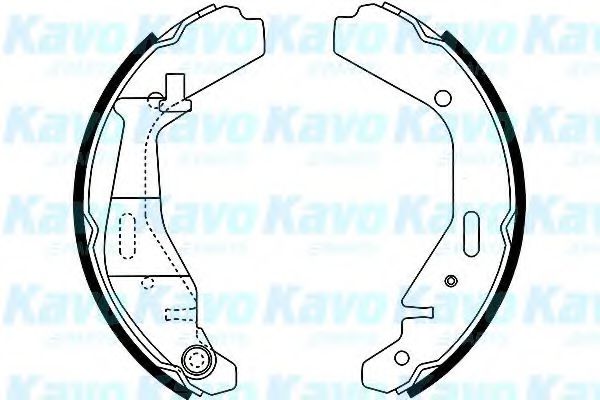 BS-8926 KAVO+PARTS Brake System Brake Disc