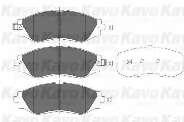 KAVO PARTS KBP-1001