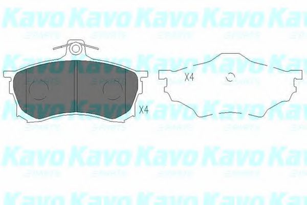 KBP-5506 KAVO+PARTS Brake Pad Set, disc brake