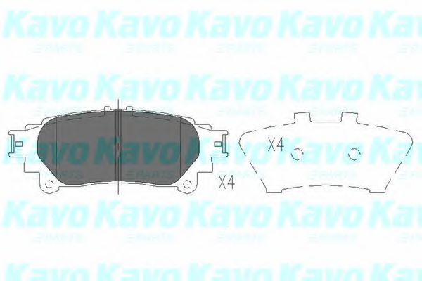 KBP-9111 KAVO+PARTS Brake Pad Set, disc brake
