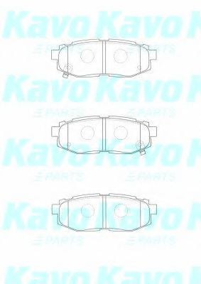 BP-8023 KAVO+PARTS Brake Pad Set, disc brake