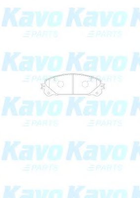 BP-9140 KAVO+PARTS Brake Pad Set, disc brake