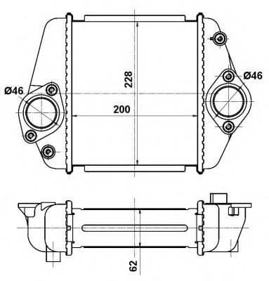 30360 NRF Brake System Sensor, wheel speed
