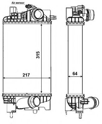 30469 NRF Brake System Brake Shoe Set